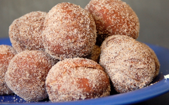 Thrifty Travel Mama Spiced Whole Grain Donut Holes