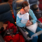 Flying Delta Airlines with Kids