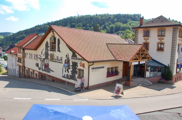 The Schwarzwald Museum, which my friend says is actually fun for kids.  I might have to come back in winter and give it a try.