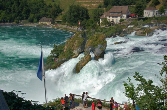 Thrifty Travel Mama - Rhein Falls